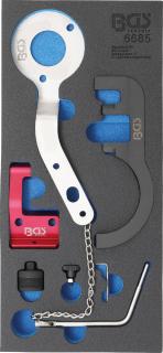 BGS6685 | Zásobník nástrojov 1/3: Sada nástrojov na časovanie motora | pre BMW, MINI 1.5, 2.0 Diesel