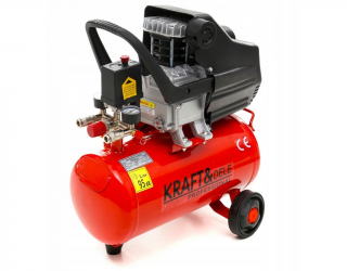 Kraft&Dele KD400, Olejový kompresor 24l | 220V