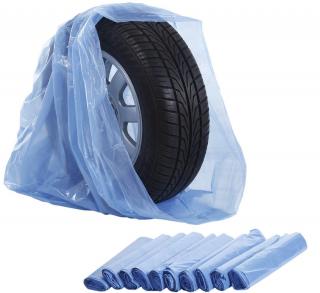 Modré vrecia na pneumatiky, sada 100 ks, 62 cm, 04-03-52
