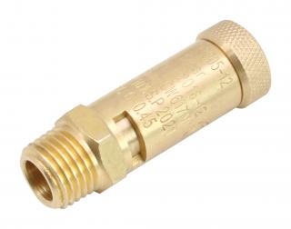 Pojistný bezpečnostní ventil tlaku 12 bar, 1/4 , A-SVC1412