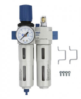 Redukčný ventil tlaku s odlučovačom 1/4  a olejničkou RQS MINI, 05-00-40