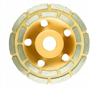 Segmentovaný zlatý brúsny disk 125 mm, V04001A