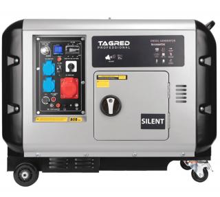 Tagred TA10300TDS, Dieselová elektrocentrála 10 300 W, s ochranou AVR | 230 V/400 V