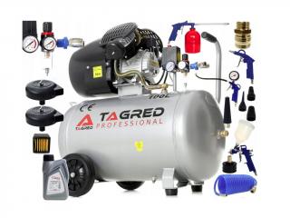 Tagred TA361, Olejový kompresor 100 l s odlučovačom a príslušenstvom