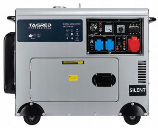 Tagred TA7350TDS, Dieselová elektrocentrála 7 350 W, s ochranou AVR | 230 V/400 V | ATS