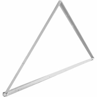 Trojuholníkový držiak pre solárne panely, 36 stupňov, 1290x2200x1780 mm