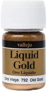 Farba Vallejo Liquid 70792 Old Gold (Alcohol Based) (35ml)