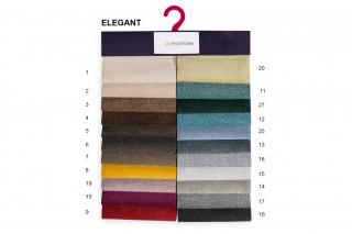 Potahová látka na sedací nábytek v interiéru ELEGANT barva: Elegant20