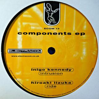 12  Various ‎– Components EP (Na desce jemné vlásenky, lehce ohraná. Obal v pěkném stavu.)