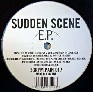 12  Various ‎– Sudden Scene E.P. (Na desce jemné vlásenky. Obal v pěkném stavu.)