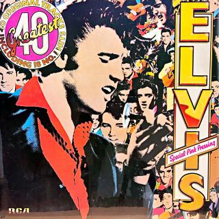 2xLP Elvis Presley – Elvis's 40 Greatest (Růžový vinyl. Rozevírací obal. Top stav i zvuk!)