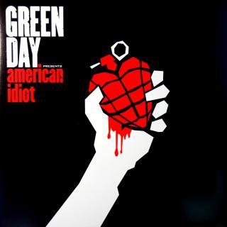2xLP Green Day ‎– American Idiot (Jediný výraznější škrábanec přes půl skladby C1. Záznam není poškozen, žádné lupance. Jinak jen velmi jemné vlásenky. Obal v perfektní kondici.)