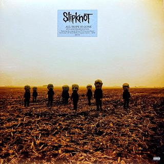 2xLP Slipknot – All Hope Is Gone (Stříbrný mramorový vinyl. Rozevírací obal. Top stav i zvuk! Bez cédéčka.)