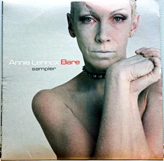 CD Annie Lennox – Bare Sampler (Krátké jemné vlásenky na okraji disku.)