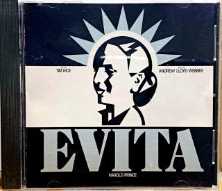 CD Tim Rice And Andrew Lloyd Webber – Evita (čtěte popis) (Pouze první CD z původního dvojalba s originálním bookletem i tracklistem vzadu.)