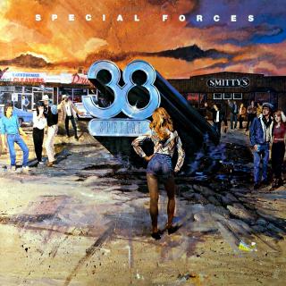 LP 38 Special ‎– Special Forces (Deska je hodně ohraná, nicméně zvuk stále ok. Obal má odřené hrany.)
