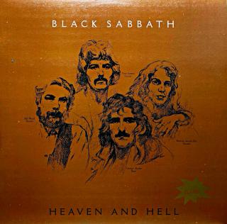 LP Black Sabbath ‎– Heaven And Hell (Deska je v pěkném a lesklém stavu, jen lehce ohraná s jemnými vlásenkami. Výborný a čistý zvuk i v pasážích mezi skladbami, jen na začátku desky mírný praskot. Obal je taky v pěkném stavu s jednou oděrkou na hraně.)
