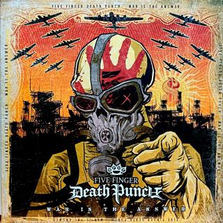 LP Five Finger Death Punch – War Is The Answer (Rozevírací obal. Top stav i zvuk! )