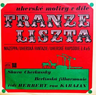 LP Franz Liszt, Cherkassky – Mazeppa, Ungarische Fantasie, Ungarische Rhapsod... (Velmi pěkný stav i zvuk.)