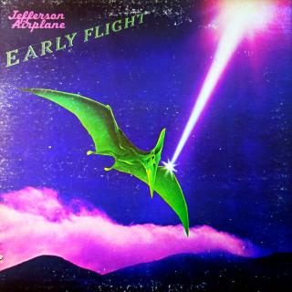 LP Jefferson Airplane ‎– Early Flight (Deska v pěkném stavu, jen pár jemných vlásenek. Rozevírací obal mírně obnošený.)