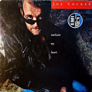 LP Joe Cocker ‎– Unchain My Heart (Na desce jen několik jemných vlásenek. Obal mírně obnošený, trochu obroušené hrany. )