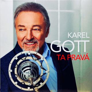 LP Karel Gott – Ta Pravá (Včetně přílohy s velkou fotkou i orig. vnitřní obal s potiskem. Top stav i zvuk!)