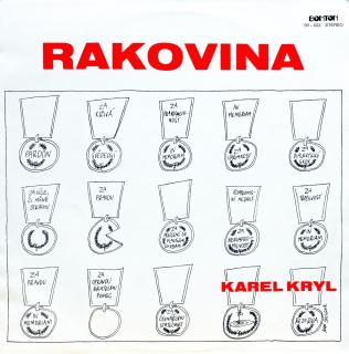 LP Karel Kryl ‎– Rakovina (Top stav i zvuk!)