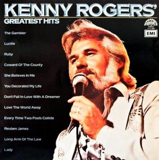 LP Kenny Rogers ‎– Greatest Hits (Velmi pěkný stav i zvuk!)