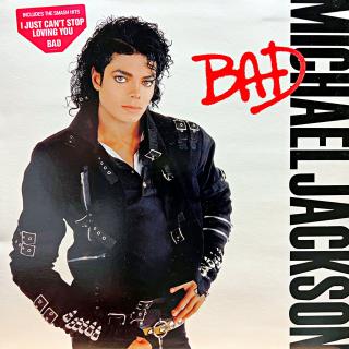 LP Michael Jackson ‎– Bad (Rozevírací obal. Top stav i zvuk! )