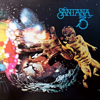 LP Santana ‎– 3 (Na desce pouze jemné vlásenky, dobrý stav. Obal v pěkném stavu. Red Labels - Cat. No. CBS 32058)