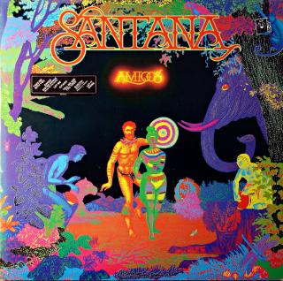 LP Santana ‎– Amigos (Deska i rozevírací obal jsou ve velmi dobrém stavu.)