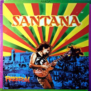LP Santana ‎– Freedom (Na desce pouze jemné vlásenky. Obal také jen mírně obnošený.)