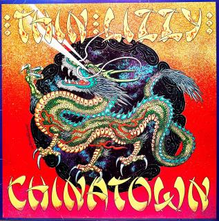 LP Thin Lizzy – Chinatown (Včetně orig. vnitřní obal s potiskem. Deska v top stavu!)