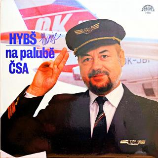 LP Václav Hybš Se Svým Orchestrem – Hybš Hraje Na Palubě ČSA (Top stav i zvuk!)