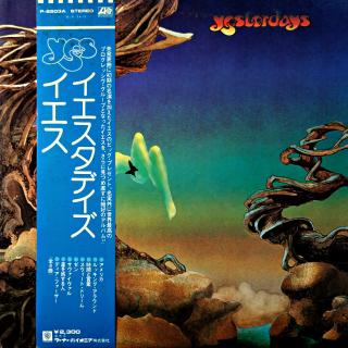 LP Yes ‎– Yesterdays (Japonské vydání včetně obi. Na desce několik oděrek, ale hraje fajn. Jen místy mírný praskot. Na obalu i na obi jsou drobné flíčky a nečistoty. Nejde o nic výrazného.)