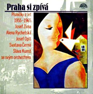 LP Zíma, Rychetská, Oplt, Černá – Praha Si Zpívá (Písničky Z Let 1955-1965) (Pěkný stav i zvuk.)