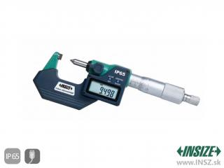 Digitácia strmeňový mikrometer na meranie krimpovacej výšky 0-25/0,001 mm, typ B, INSIZE