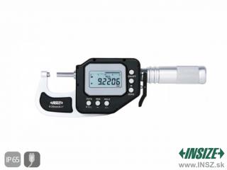 Digitálny vysoko presný mikrometer s bezdrôtovým pripojením 25-50/0,0002 mm IP65 INSIZE