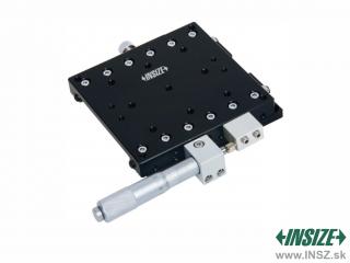 Polohovací stôl v osi X s mikrometrom vpravo INSIZE 6582-903