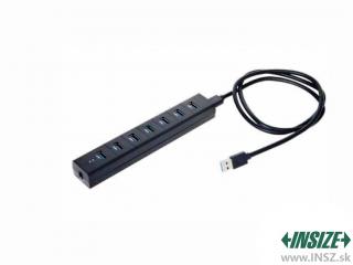 Sedemportový adaptér USB / USB INSIZE