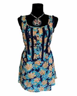 Design Eva šaty dámske letné kvetované Smash