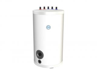 STOJATÝ ZÁSOBNÍK TÚV 100 L WGJ-S OEM MG mini  OEM-W ELEKTROMET kombinovaný 1 x výmenník, el. špirála (vhodný pre plynové kotly a kotly na tuhé palivá)