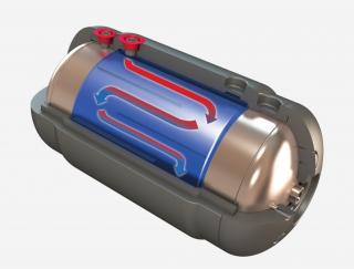Zásobníkový ohrievač vody TUV obojživelník ležatý 250 L DVOJPLÁŠŤ + VÝMENNÍK ÚK (cena bez el. špirály) ELEKTROMET WGJ-G TURBO (WGJ-G TURBO )