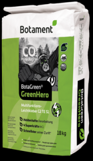 Botagreen GreenHero - multifunkčné lepidlo C2 TE S1 Balenie/hmotnosť: paleta 50 vriec=900 kg