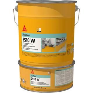 Sikafloor-2510 W, epoxidový nátěr na vodní bázi s nízkými emisemi VOC Farba: RAL 9016, dopravná biela, Hmotnosť: 5 kg