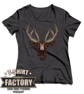 Dámske tričko Mandala Deer