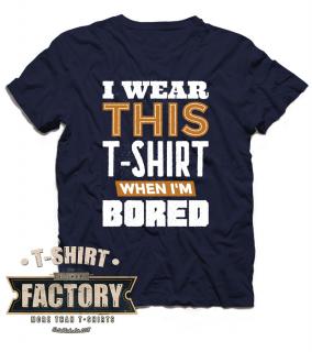 Tričko Bored t-shirt