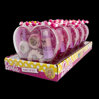 Barbie Make Up Kit s cukríkmi 30g (10 ks) (Barbie Make Up Kit s cukríkmi 30g)