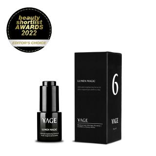 YAGE Č. 6 Ultra Rozjasňujúce Olejové Sérum s CBD Lumen Magic