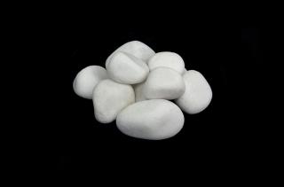Dekoračné kamene biele - veľké (Dekorácia do biokrbu)
